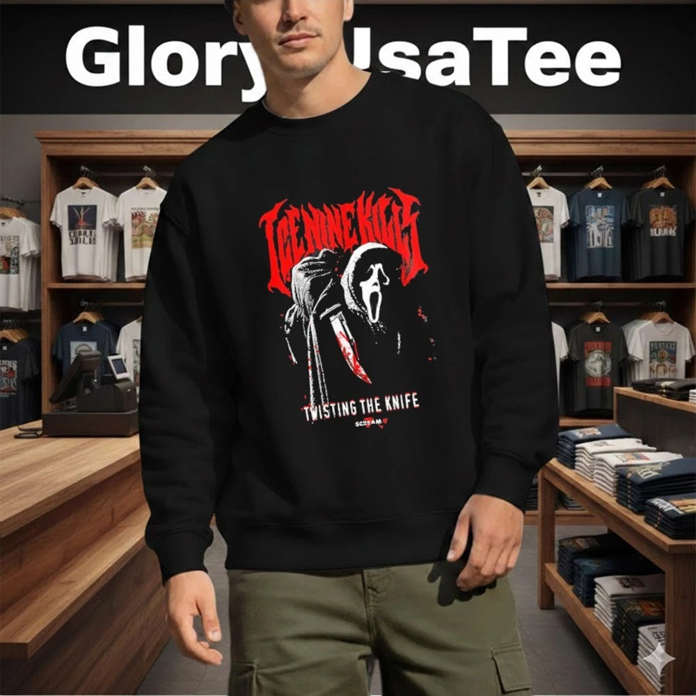 Ice Nine Kills 2026 Twisting The Knife Scream Shirt