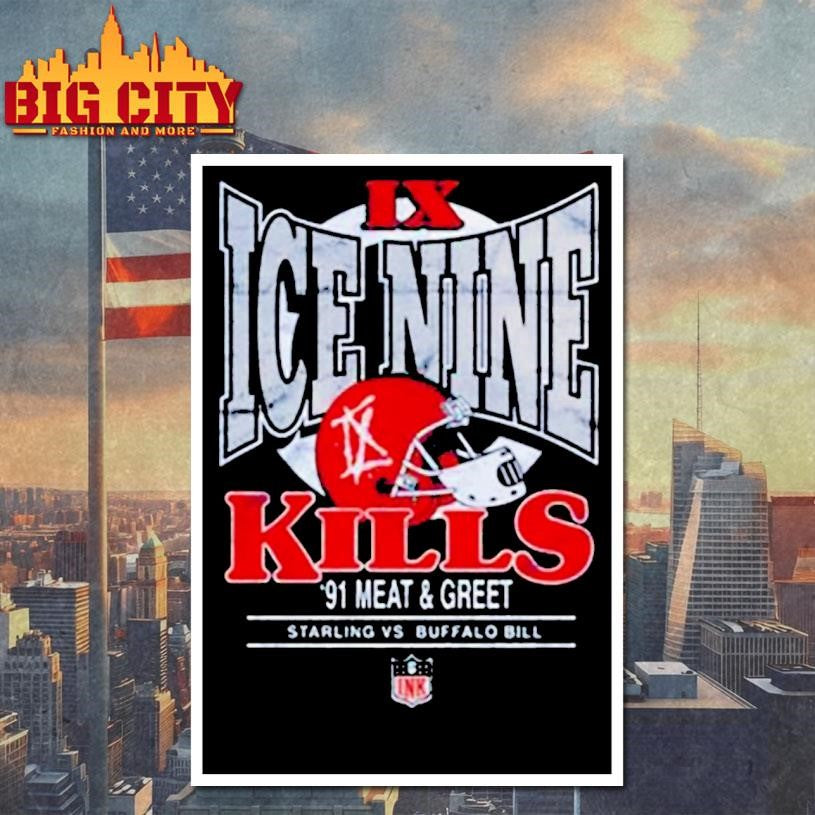 Ice Nine Kills 91 Meat And Greet Game Day Shirt