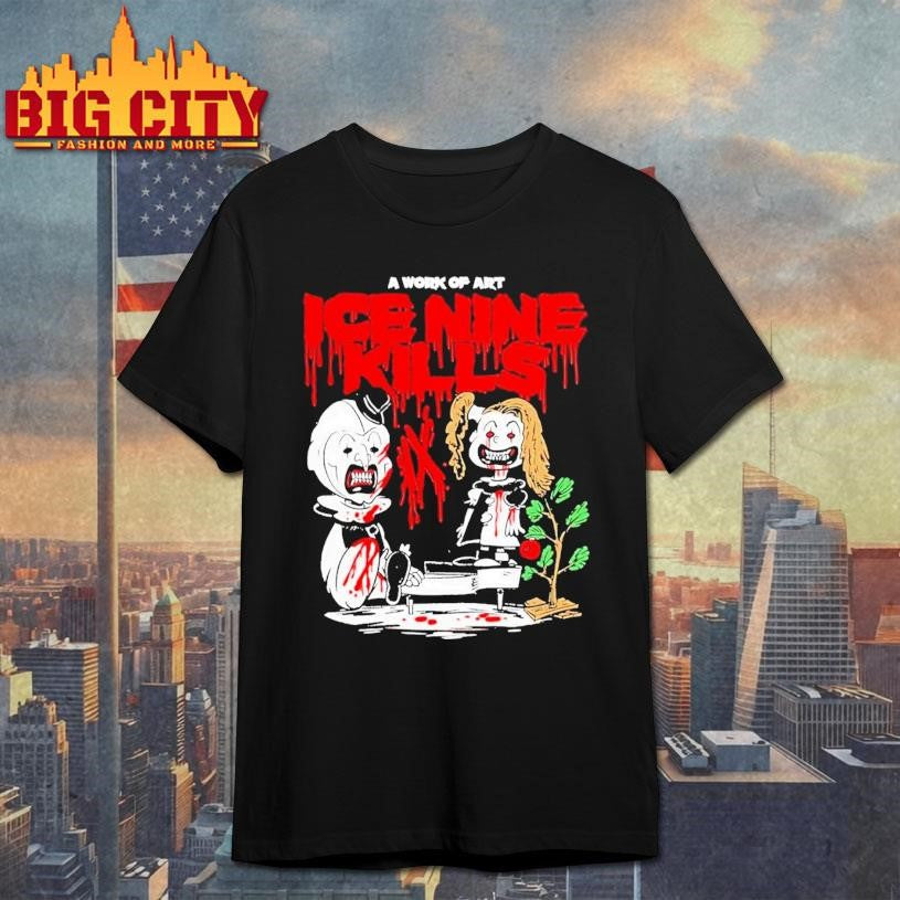 Ice Nine Kills Keys of Carnage Tee The Laugh Track The Terrifier Shirt