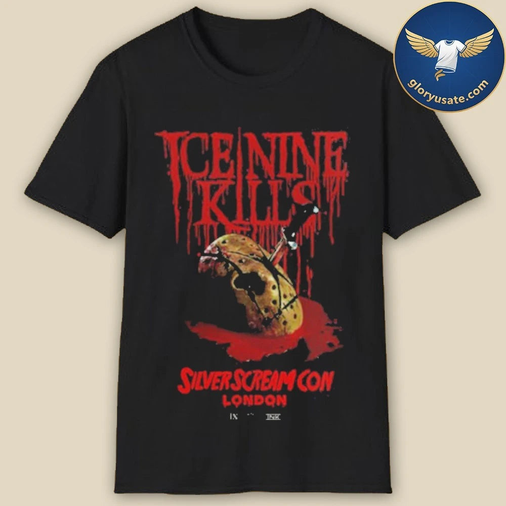 Ice Nine Kills Silver Scream Con London Shirt