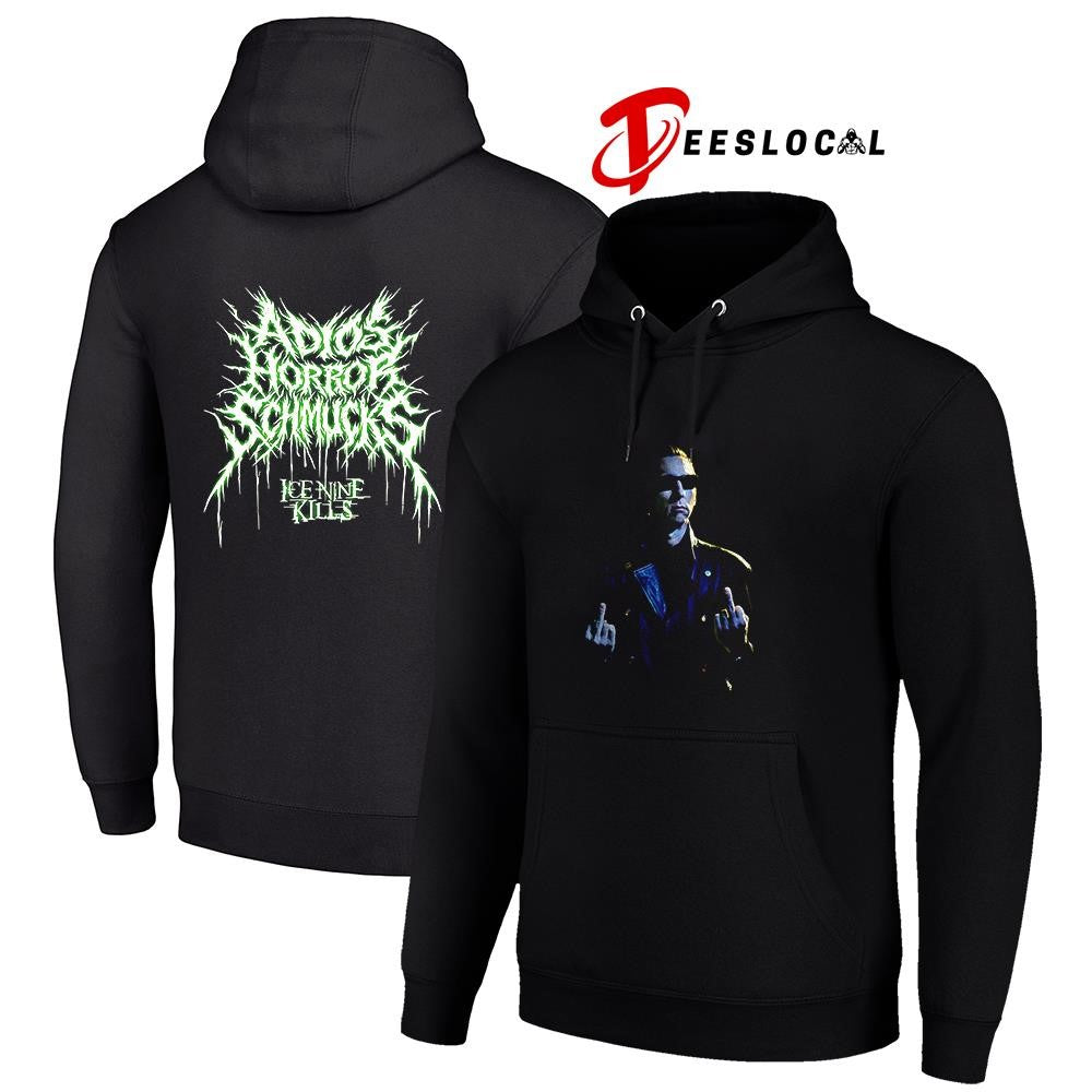 Ice Nine Kills The Great Unknown Adios Horror Schmucks middle finger portrait shirt