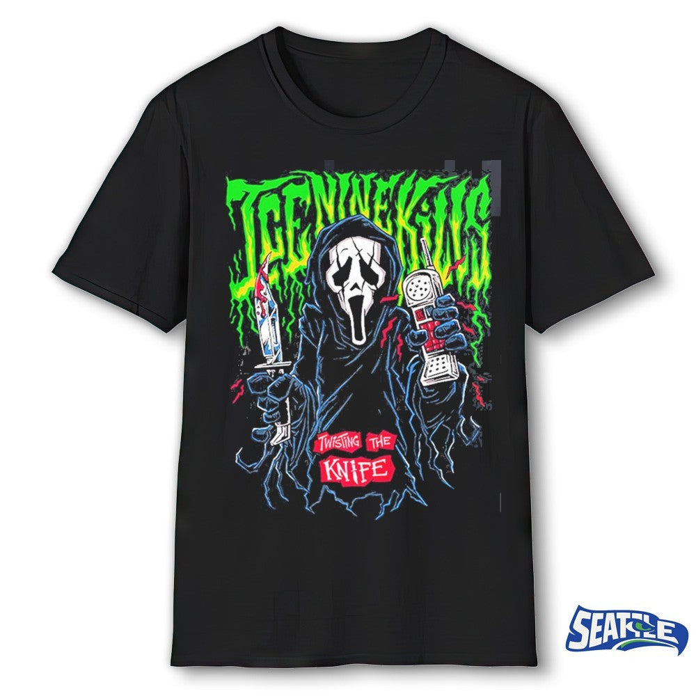 Ice Nine Kills X Ghost Face Scream 7 Nightmare On The Knife Part One 2026 Father Death Fan shirt