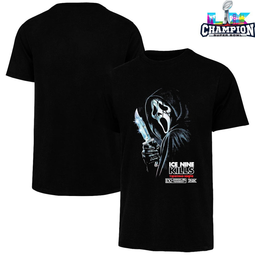 Ice Nine Kills X Scream 7 Nightmare On The Knife Part One Twisting Knife GhostFace Wrong Answer T-Shirts