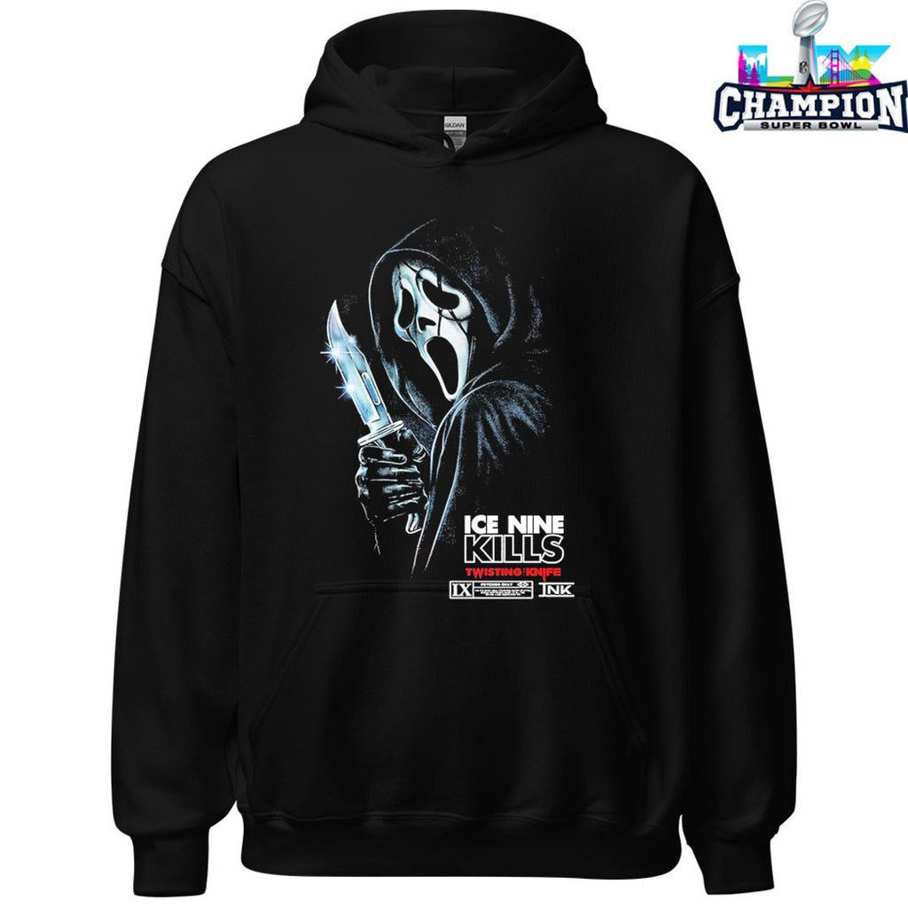 Ice Nine Kills X Scream 7 Nightmare On The Knife Part One Twisting Knife GhostFace Wrong Answer T-Shirts