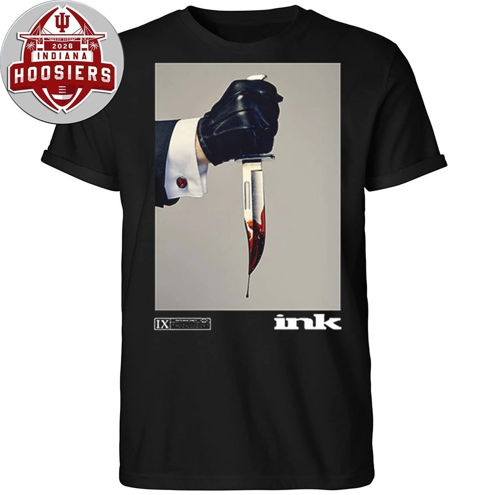 Ice Nine Kills x Ghost Face Scream 7 Series Movie Single Twisting The Knife February 2 2026 Merch Psycho’s Only Nightmare On The Knife Part 1 Shirt