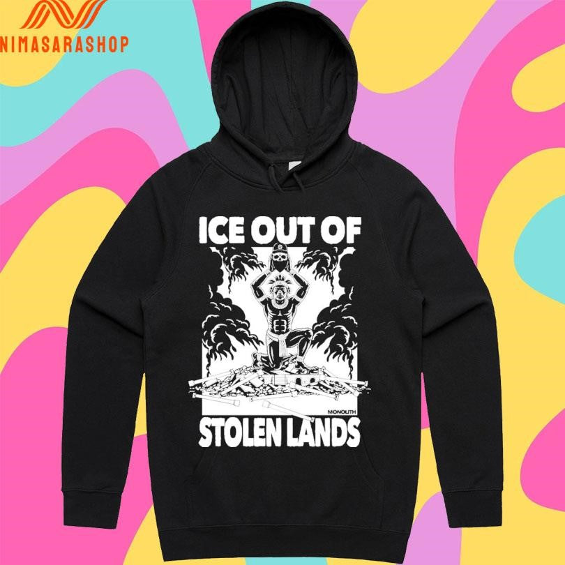Ice Out Of Stolen Land Monolith Shirts