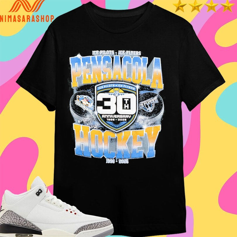 Ice Pilots Ice Flyers Pensacola Hockey 1996-2026 Shirts