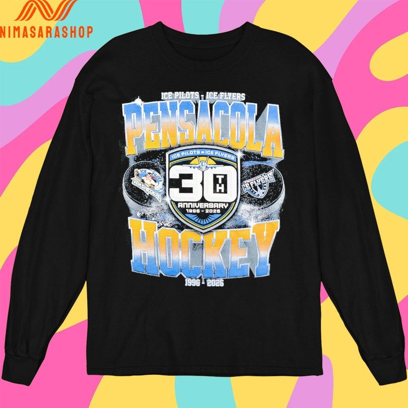 Ice Pilots Ice Flyers Pensacola Hockey 1996-2026 Shirts