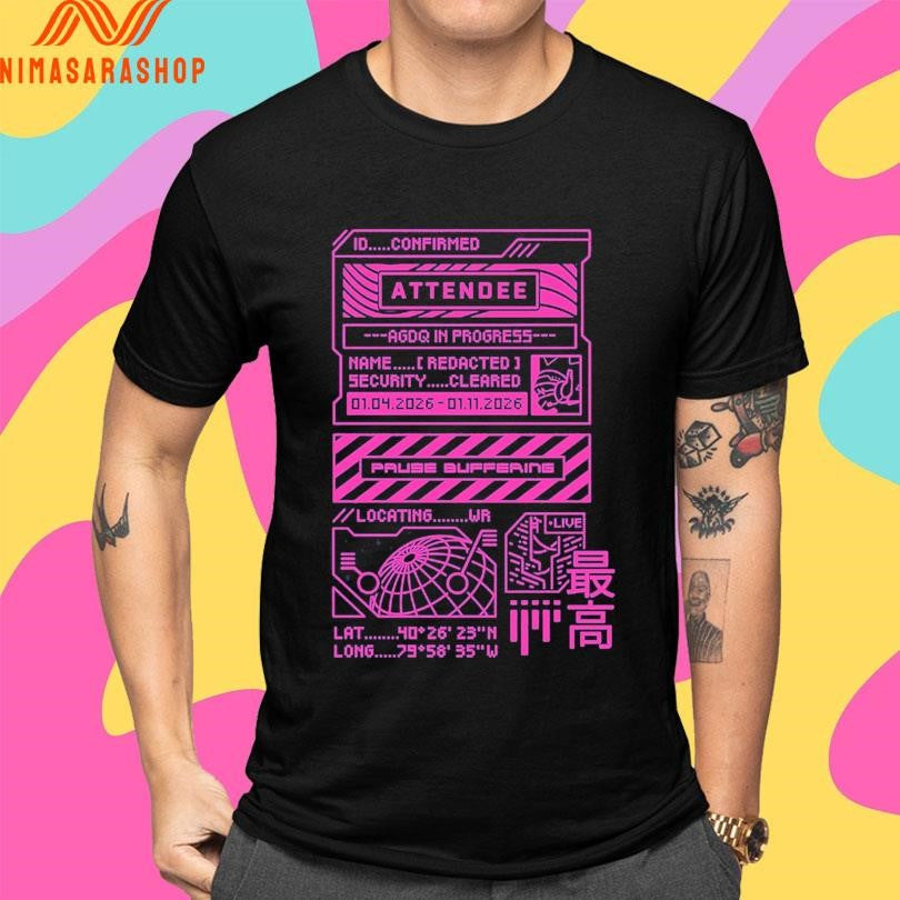 Id Confirmed Attendee AGDQ In Progress Shirts