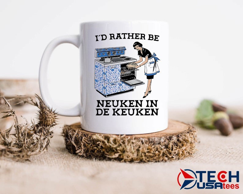 I’d rather be Neuken in De Keuken shirt