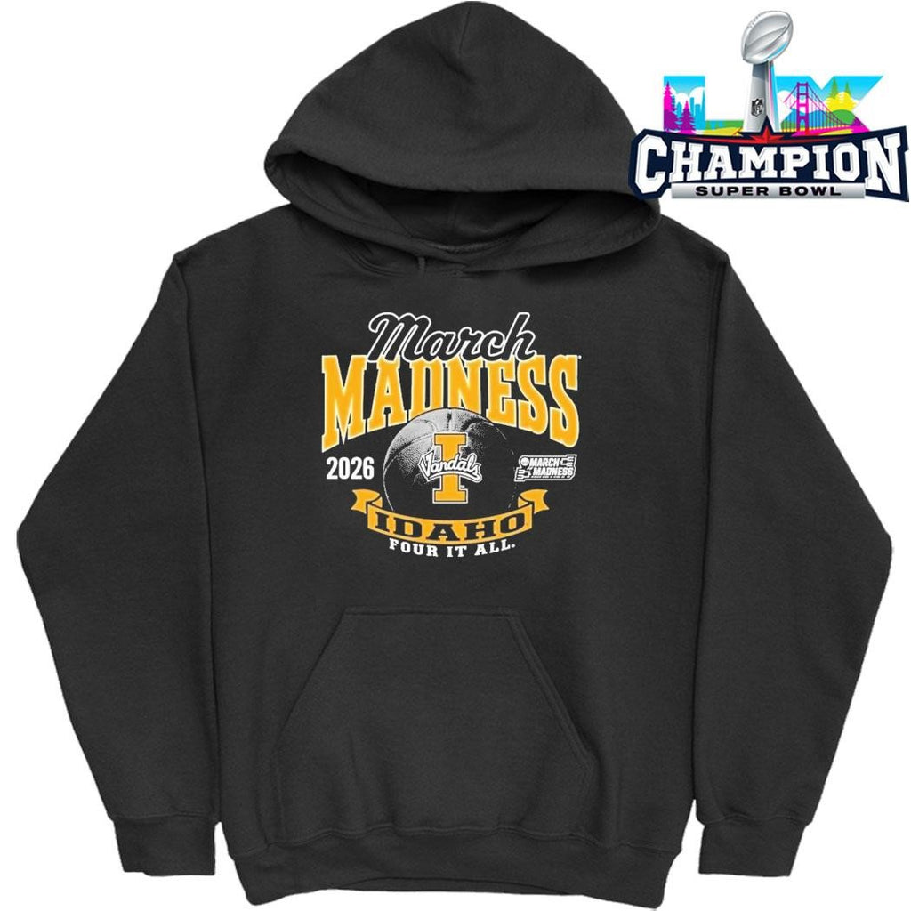 Idaho Vandals 2026 March Madness Four It All Shirt