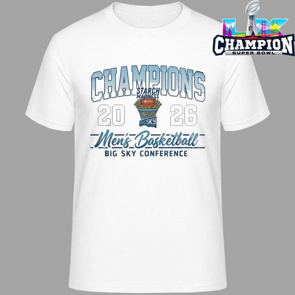 Idaho Vandals Champions 2026 Men’s Basketball Big Sky Conference Shirt