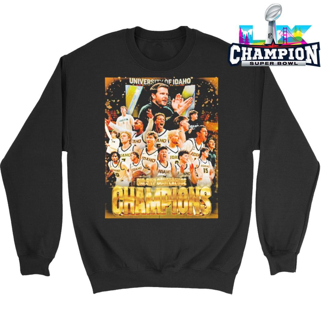 Idaho Vandals Champions Big Sky Conference 2026 Tournament Shirt