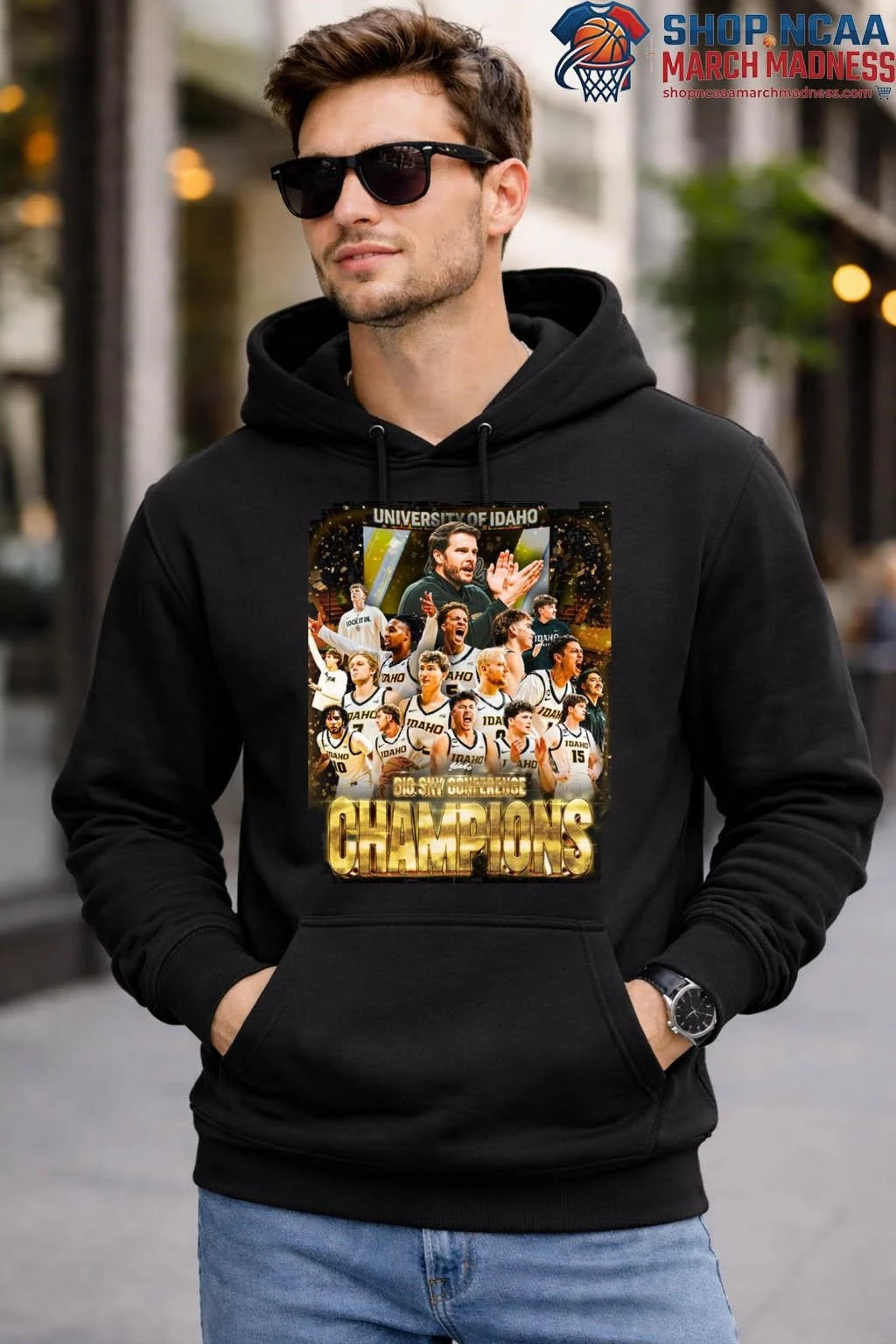 Idaho Vandals Men’s Basketball 2026 Big Sky Conference Champions Ceramic Shirt