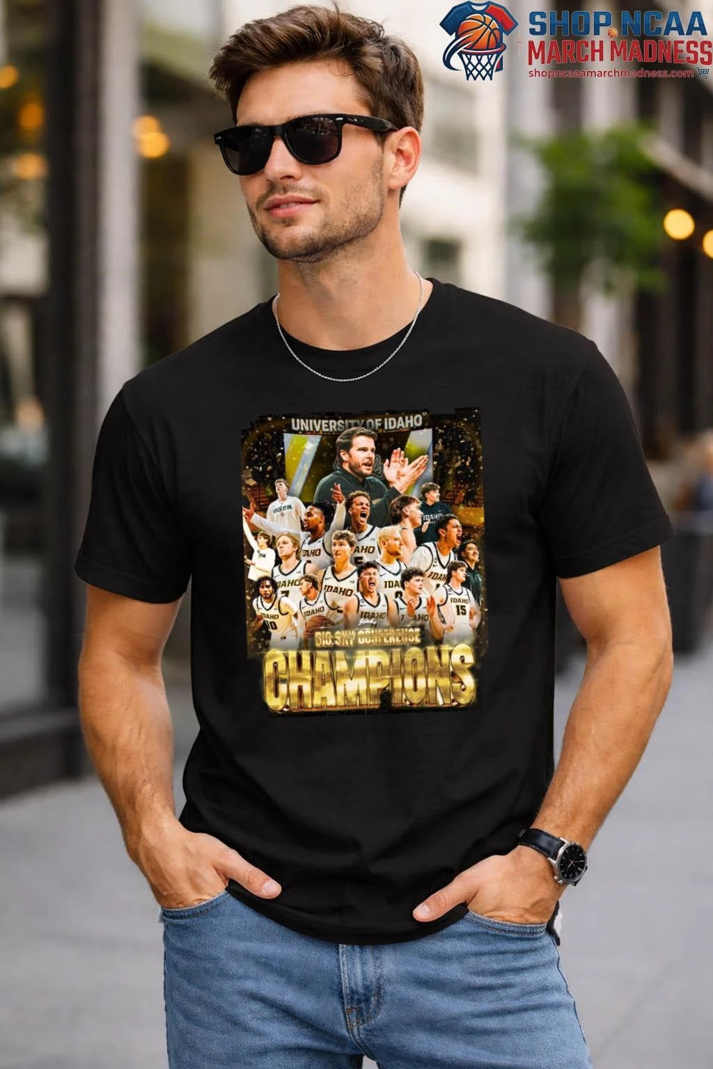 Idaho Vandals Men’s Basketball 2026 Big Sky Conference Champions Ceramic Shirt