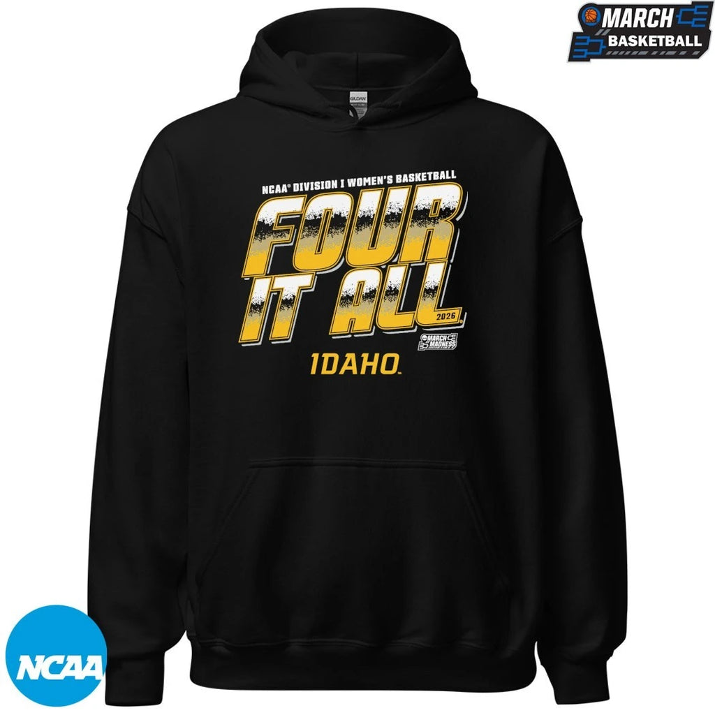 Idaho Vandals NCAA Women’s Basketball Champions 2026 Four It All March Madness T-shirts