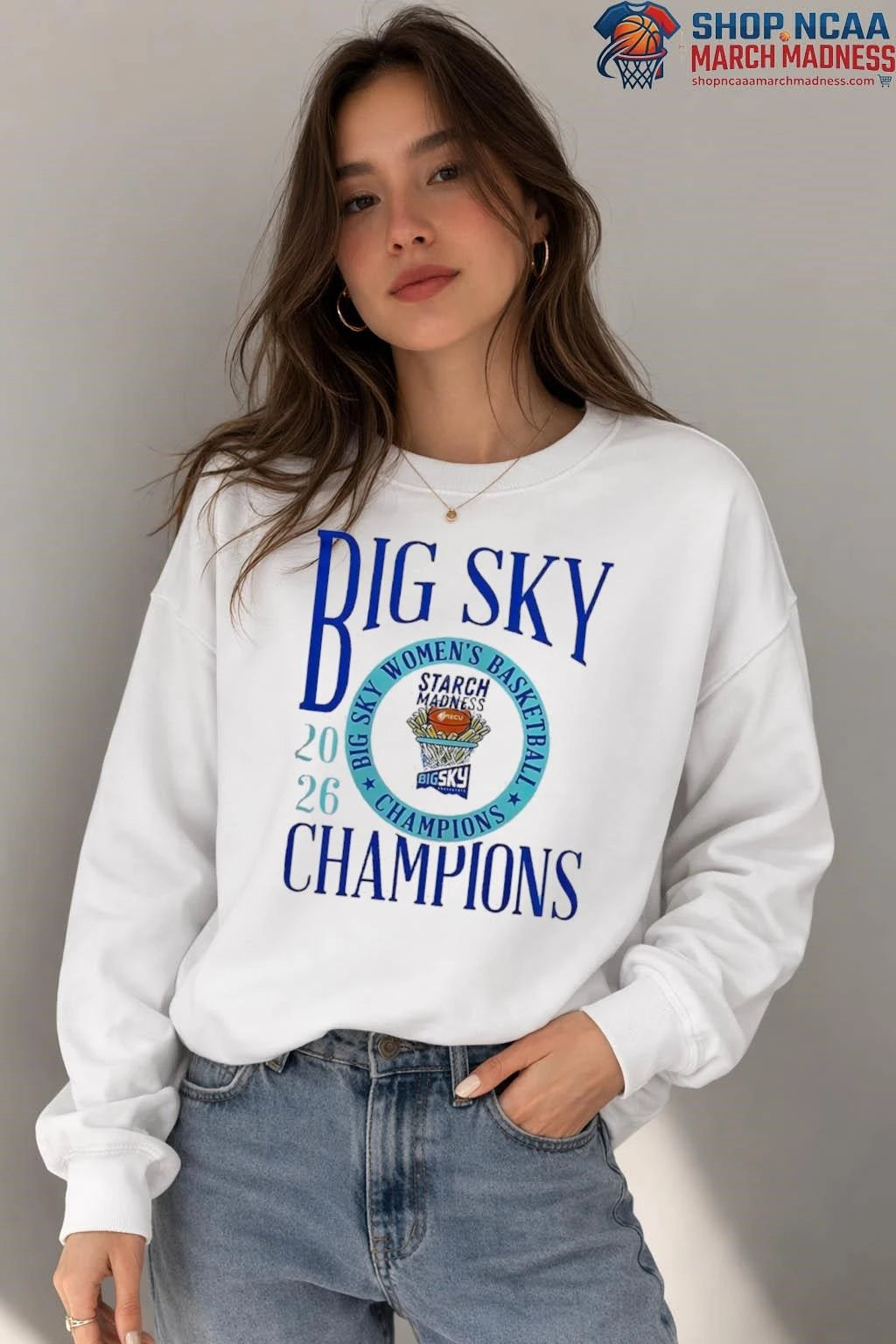 Idaho Vandals Women’s Basketball 2026 Big Sky Conference Champions Starch Madness shirt Women’s Basketball 2026 Shirt