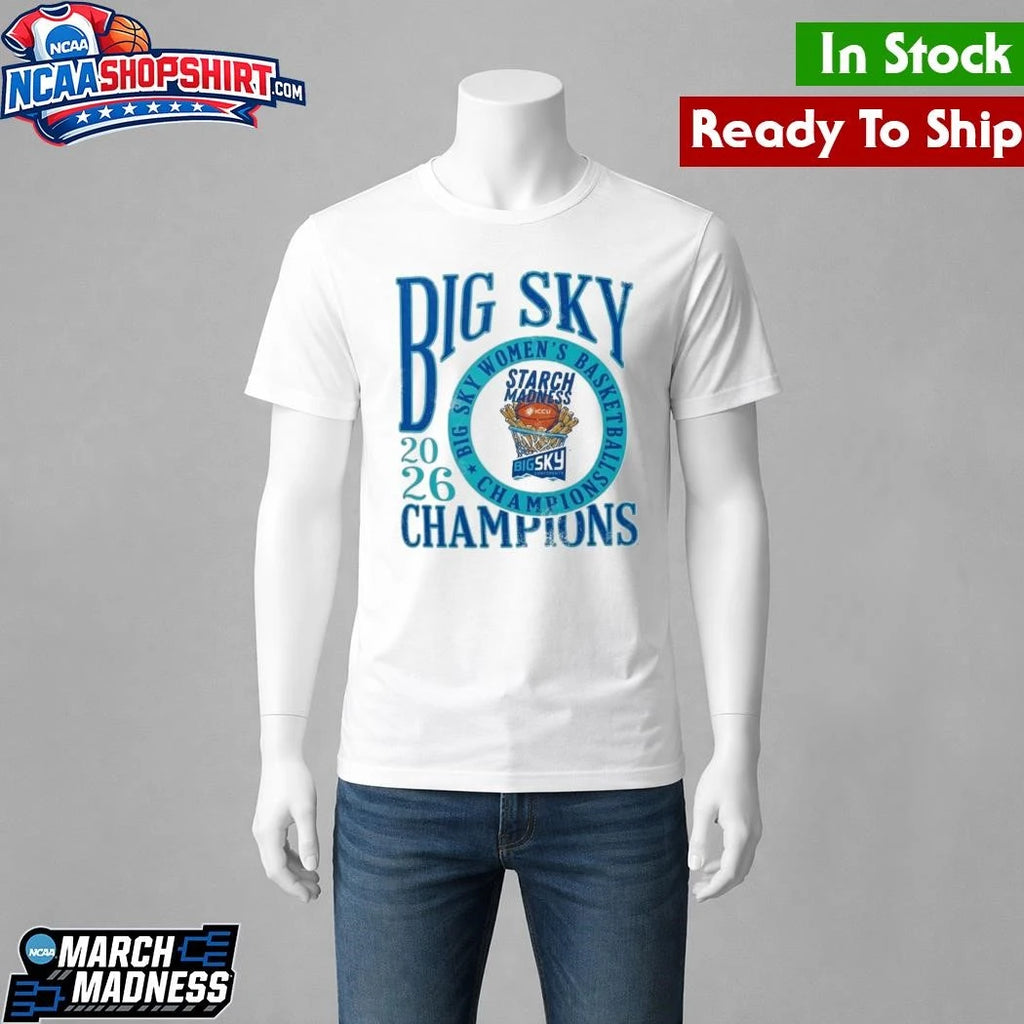 Idaho Vandals Women’s Basketball 2026 Big Sky Conference Champions Shirt