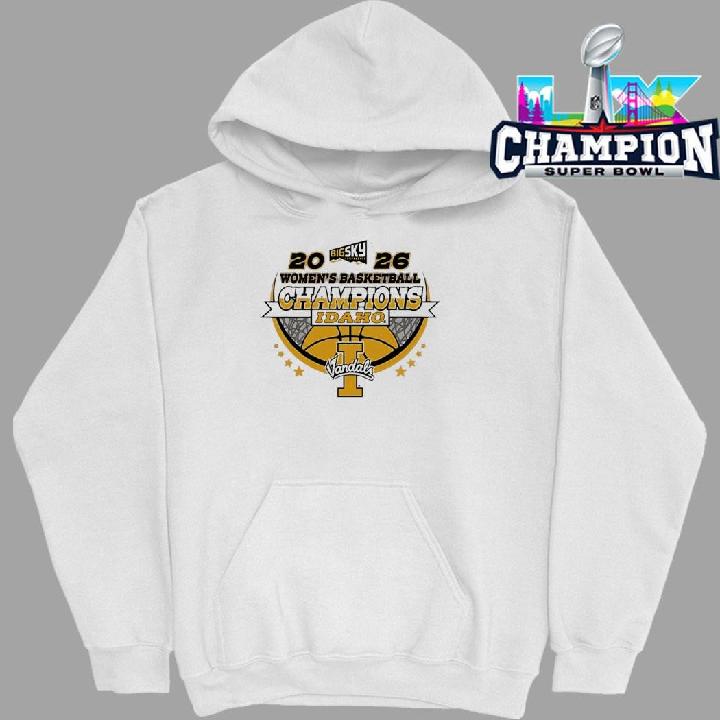 Idaho Vandals Women’s Basketball Champions 2026 Big Sky Conference Shirt