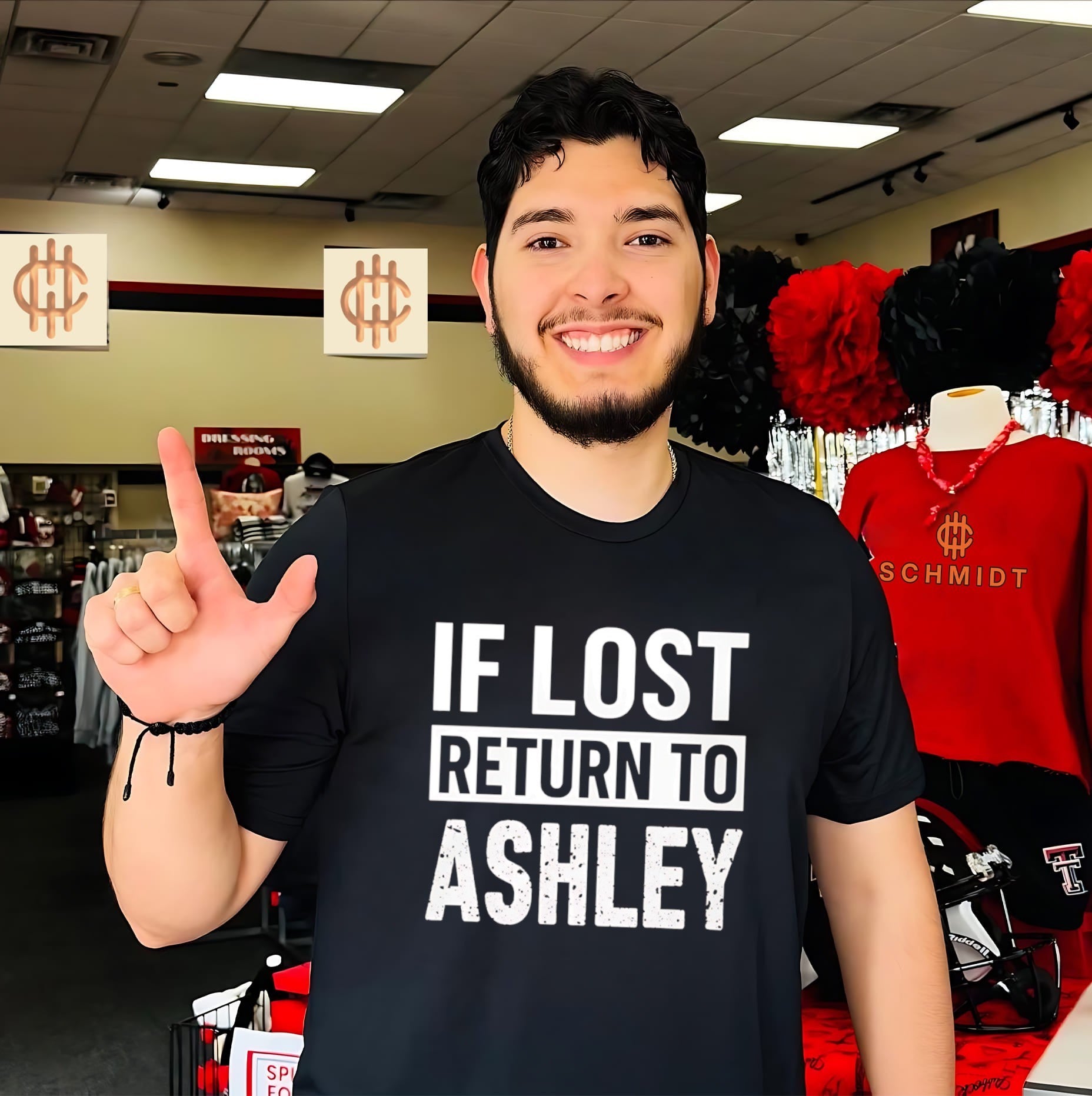 If Lost Return to Ashley Personalized Funny shirt