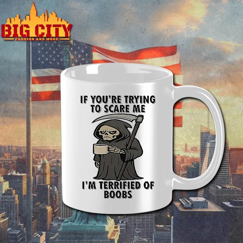If You’re Trying To Scare Me I’m Terrified Of Boobs shirt