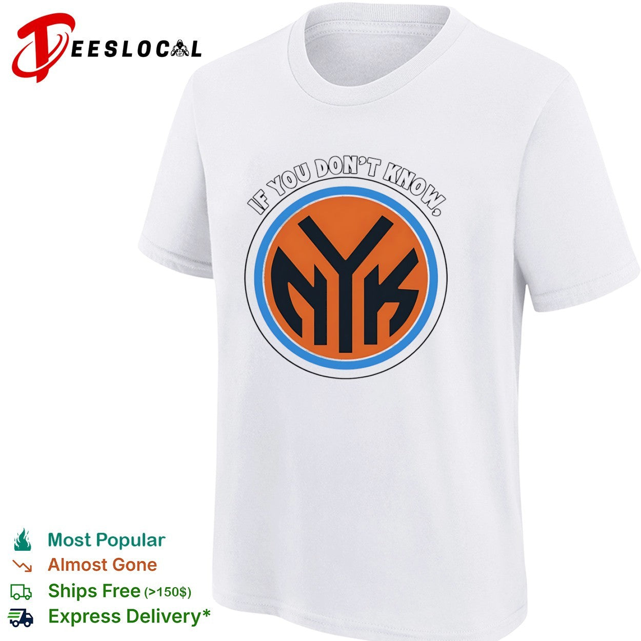 If you dont know New York Knicks logo shirt