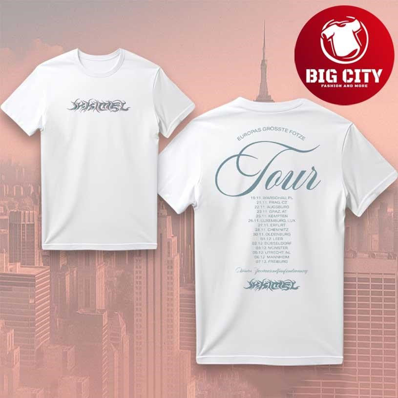 Ikkimel Europas Grosste Fotze Tour 2025 Two Sided Shirt