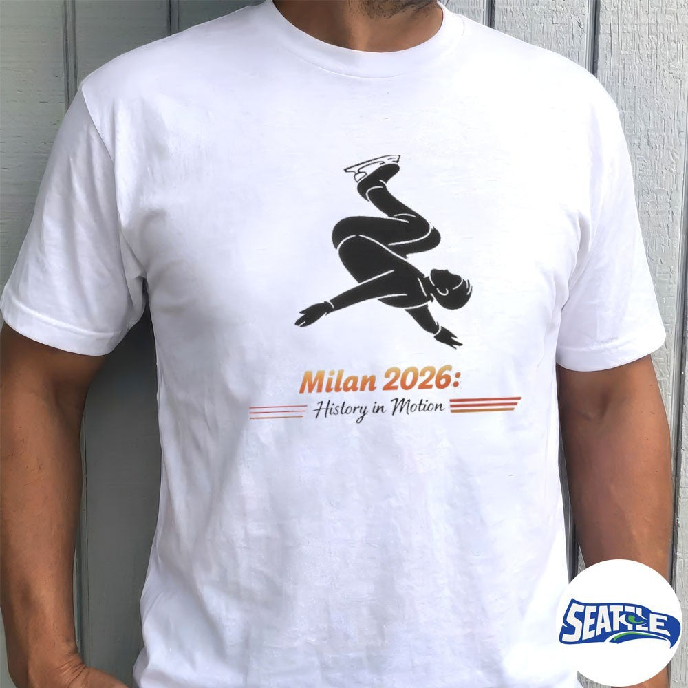 Ilia Malinin 2026 History In Motion USA Milano Cortina Olympic Winter shirt