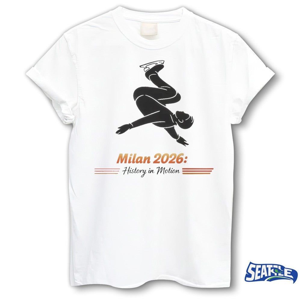 Ilia Malinin 2026 History In Motion USA Milano Cortina Olympic Winter shirt