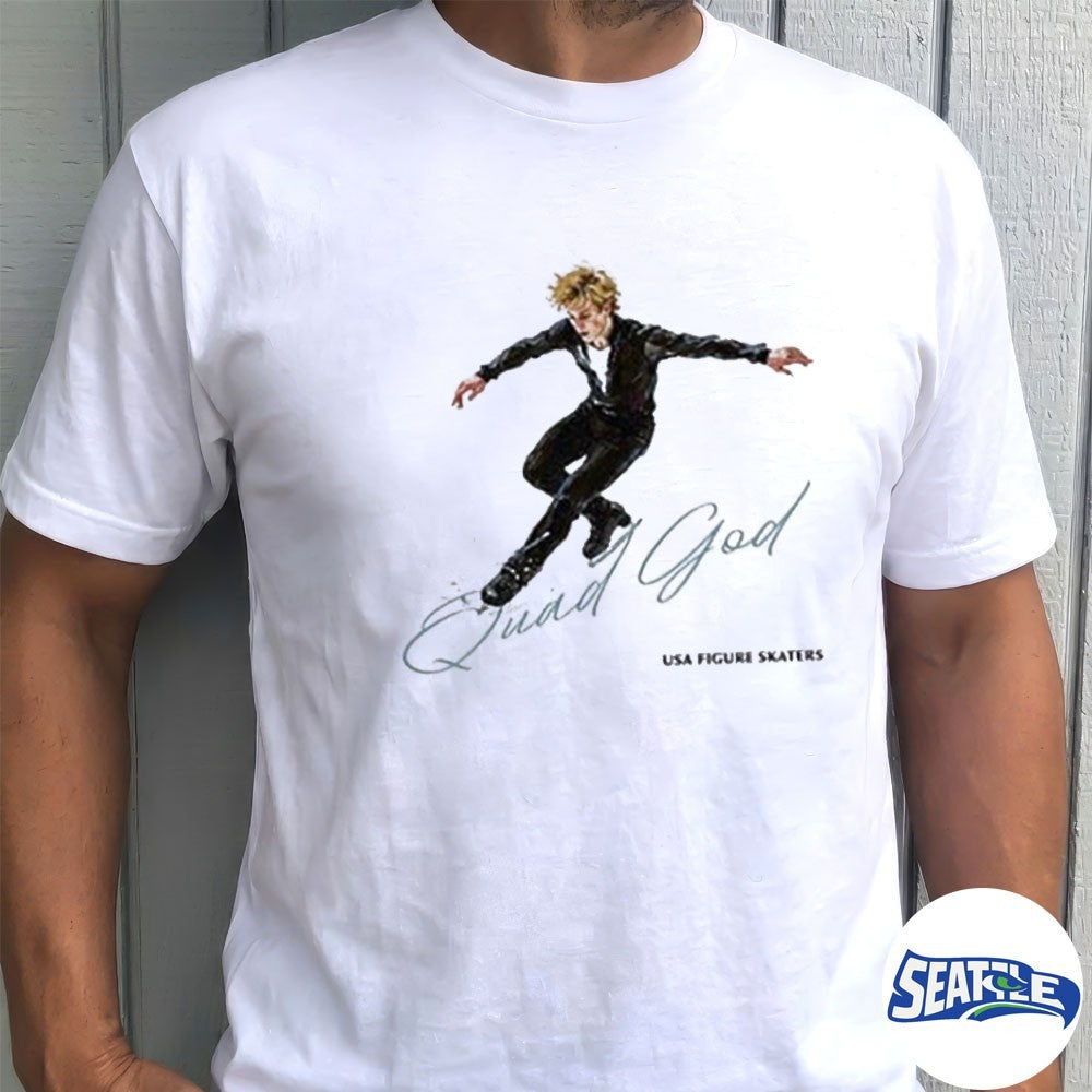 Ilia Malinin Quad God USA Figure Skating Malinin Milano Cortina 2026 shirt