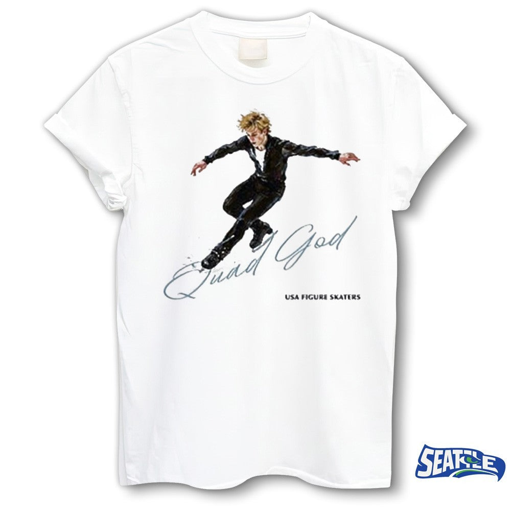 Ilia Malinin Quad God USA Figure Skating Malinin Milano Cortina 2026 shirt