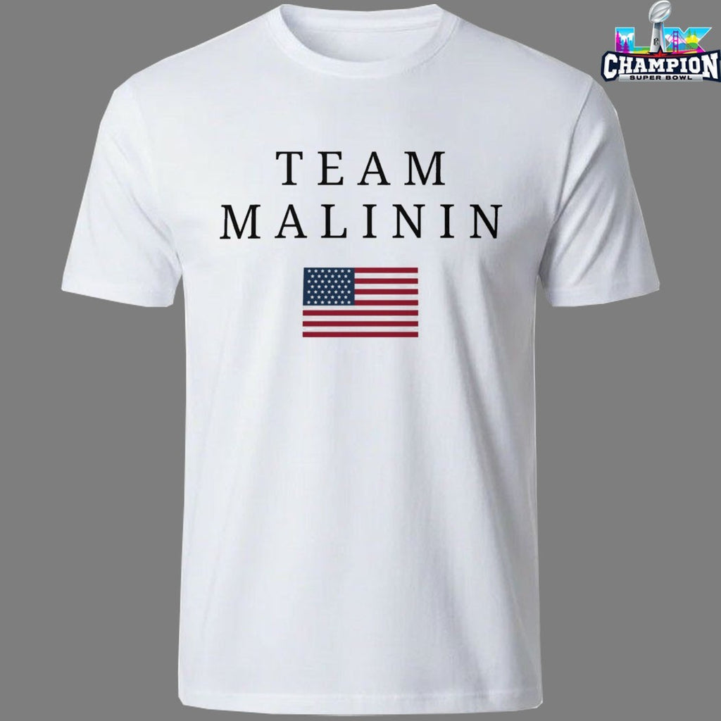 Ilia Malinin Team Malinin USA American Flag T-Shirts