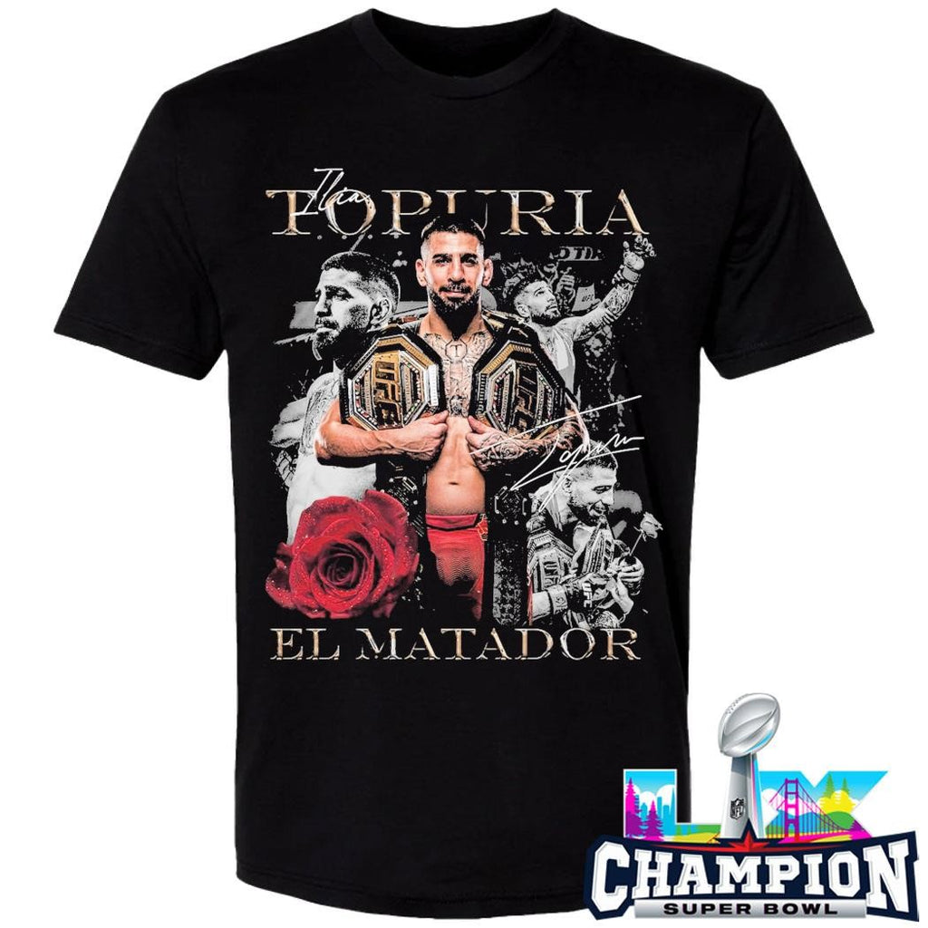 Ilia Topuria Ufc El Matador Shirt