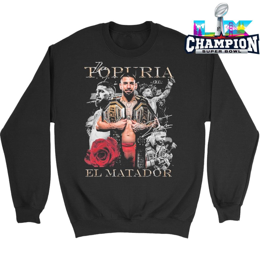 Ilia Topuria Ufc El Matador Shirt