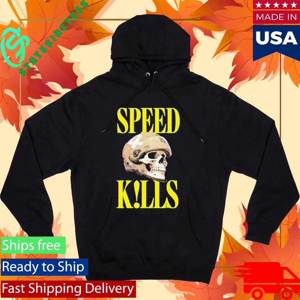 Illest Brand Speed Kills Skull Shirt