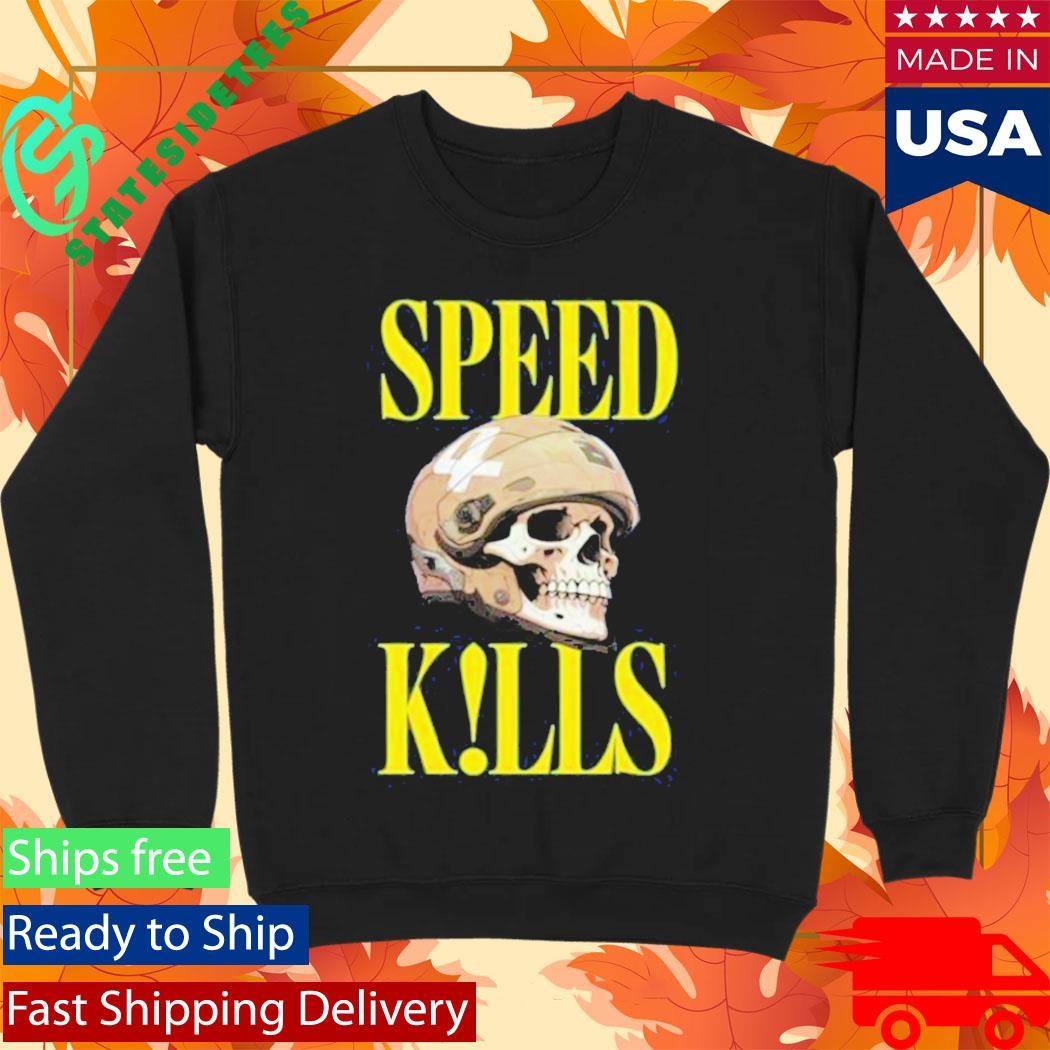 Illest Brand Speed Kills Skull Shirt