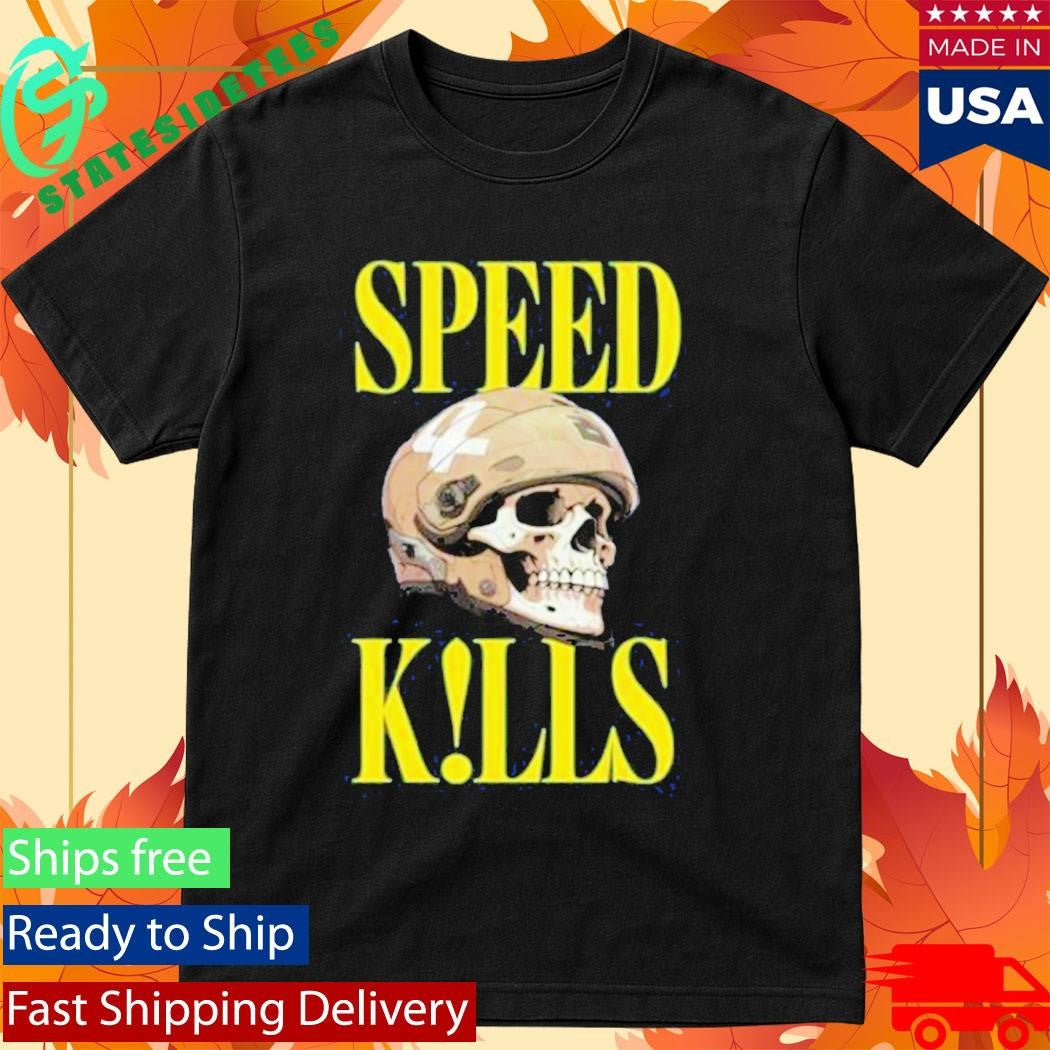 Illest Brand Speed Kills Skull Shirt