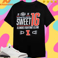 Illinois Fighting Illini 2026 Ncaa Division I Men’s Basketball March Madness Sweet 16 Shirts