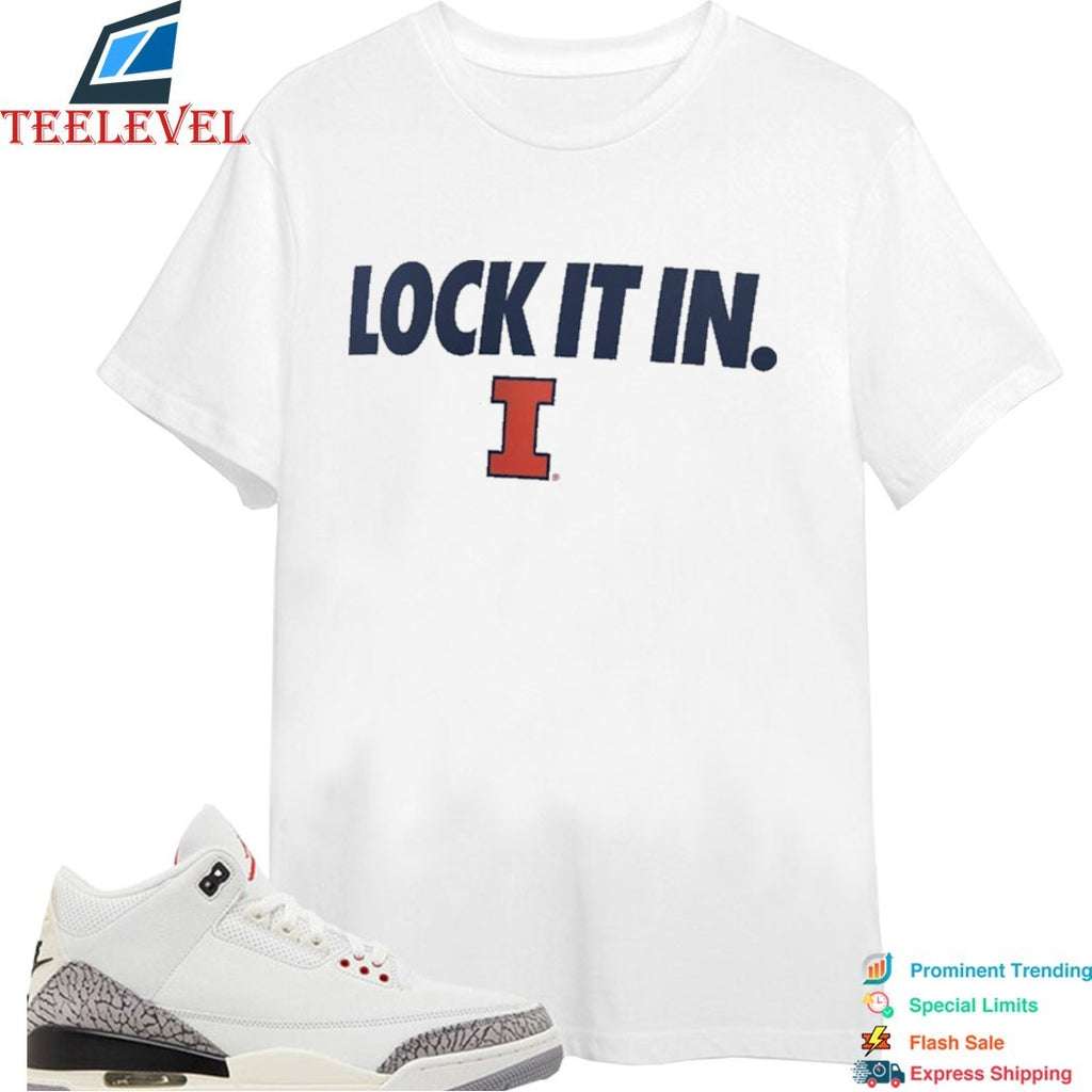 Illinois Fighting Illini Lock It In  T-Shirts
