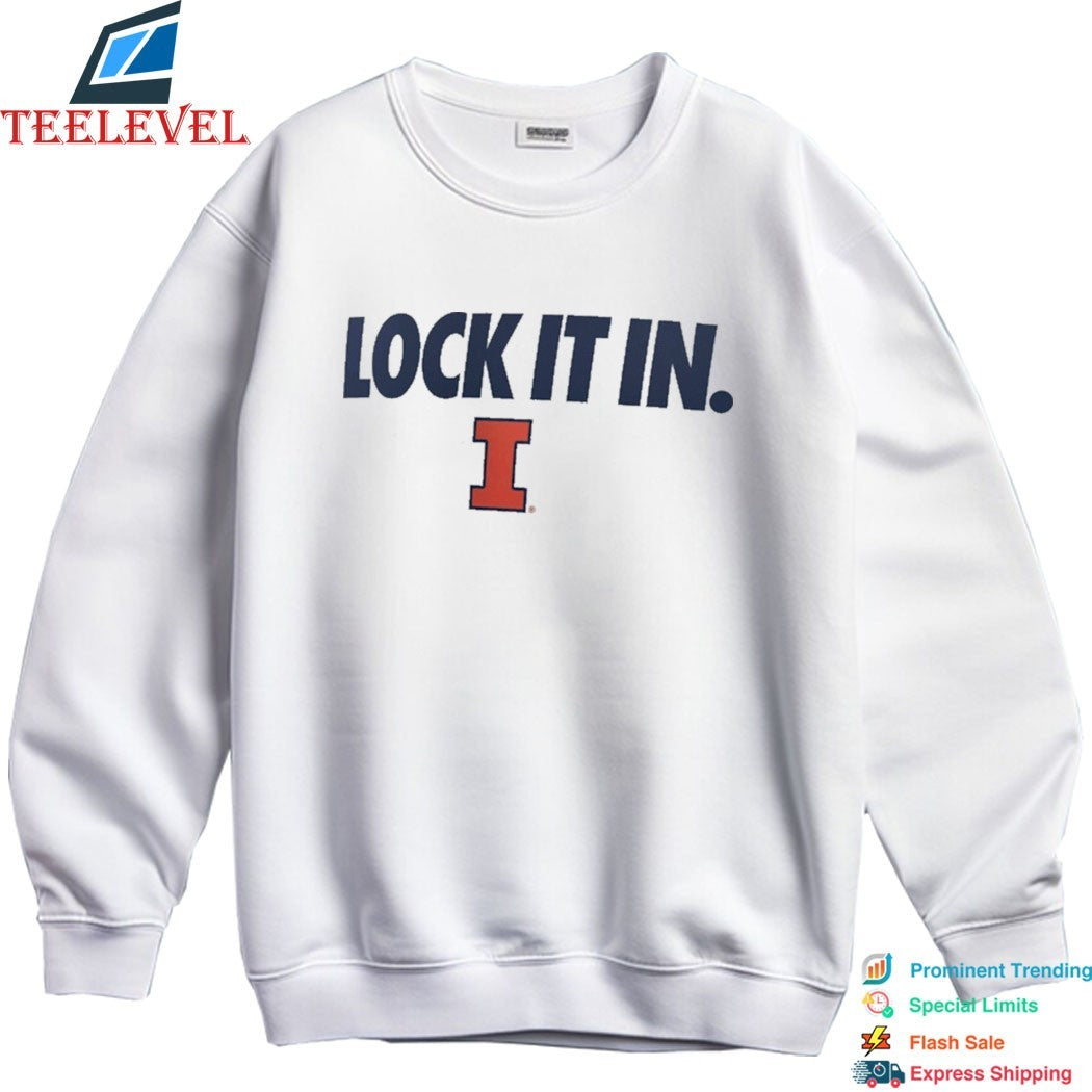 Illinois Fighting Illini Lock It In  T-Shirts