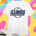 Illinois Fighting Illini Men’s Basketball Retro Logo Shirts