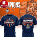Illinois Fighting Illini Music City Bowl Champions 2025 Two Sided Shirt