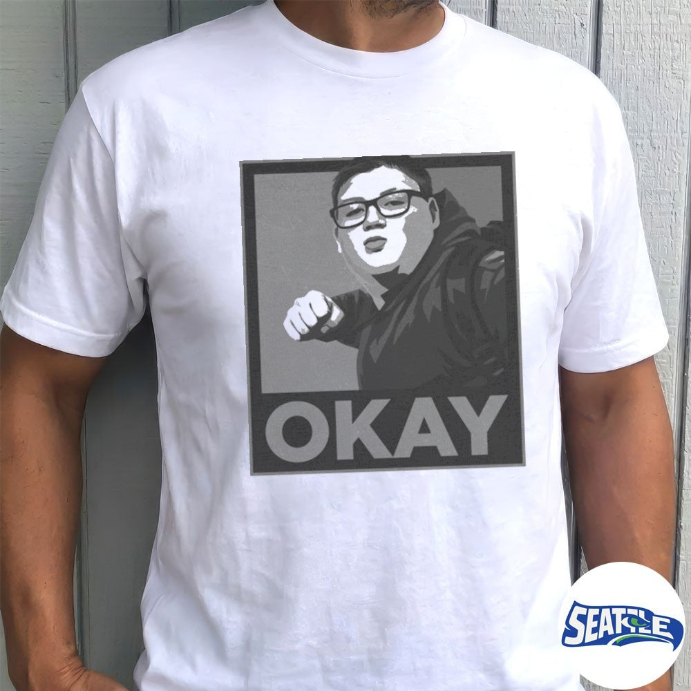 Illinois Punching Nazis Kid OKAY – Best Funny 2026 Black and White shirt