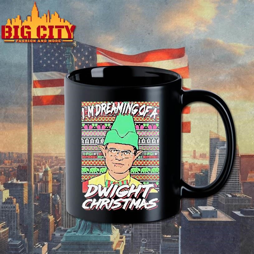 Im Dreaming Of A Dwightc Christmas Ugly Merry Christmas Shirt