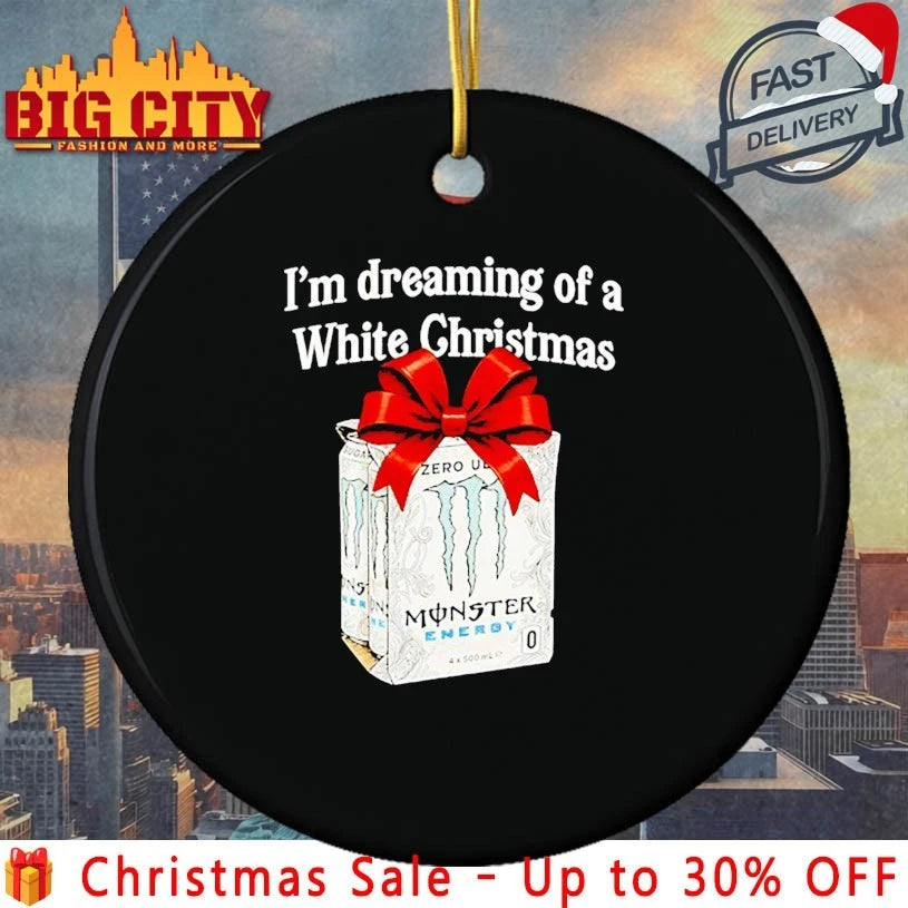 I’m Dreaming Of A White Christmas Zero Monster enerdy shirt