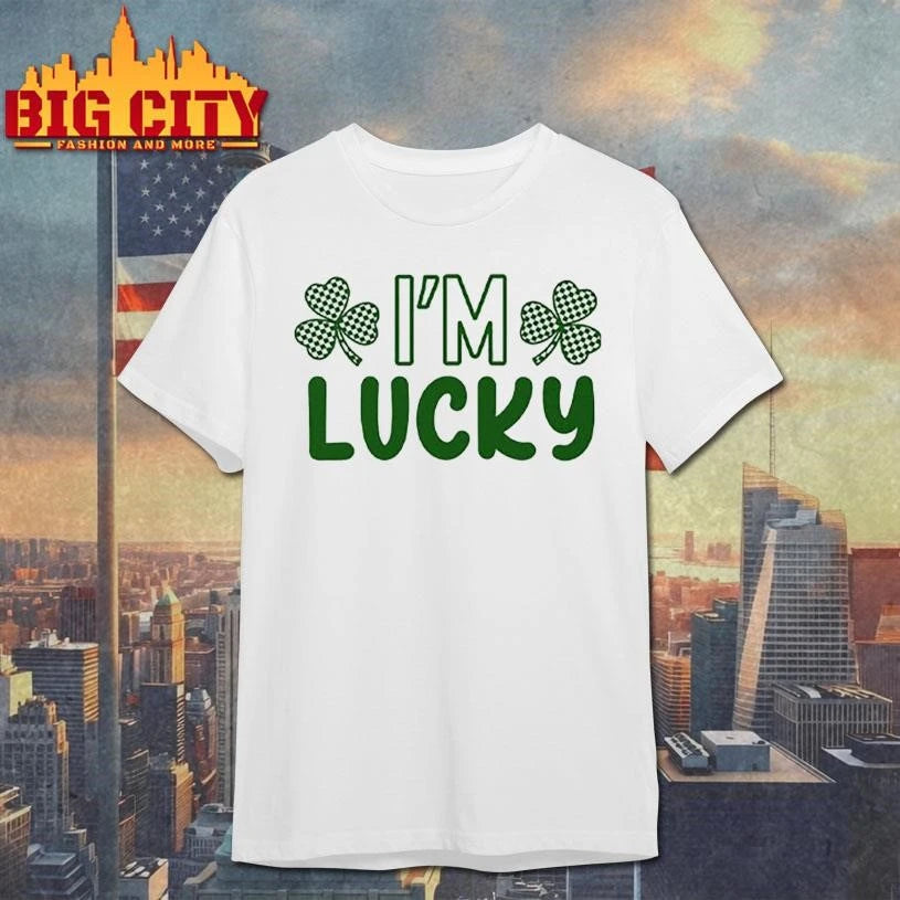 I’m Lucky Shamrock Couple Shirt