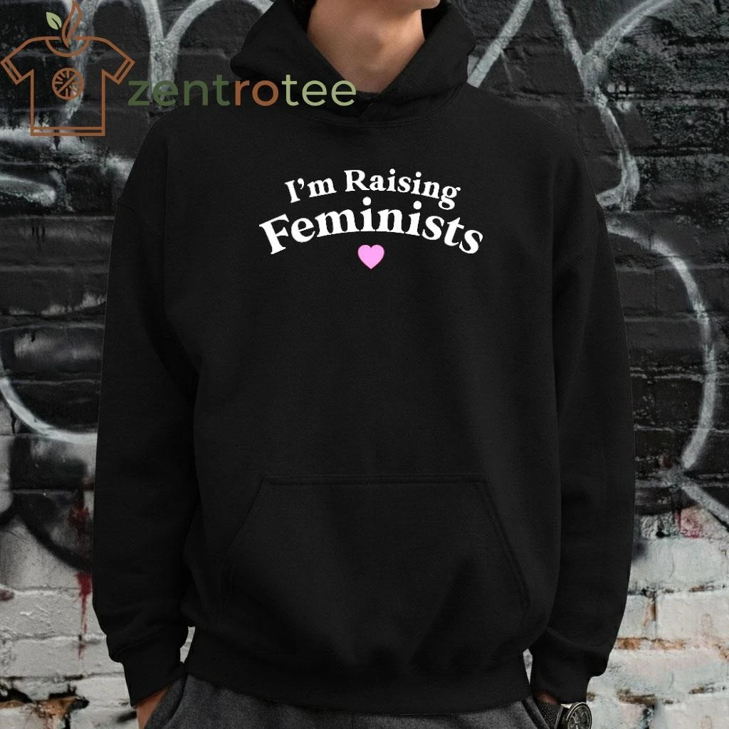 I’m Raising Feminists heart tee