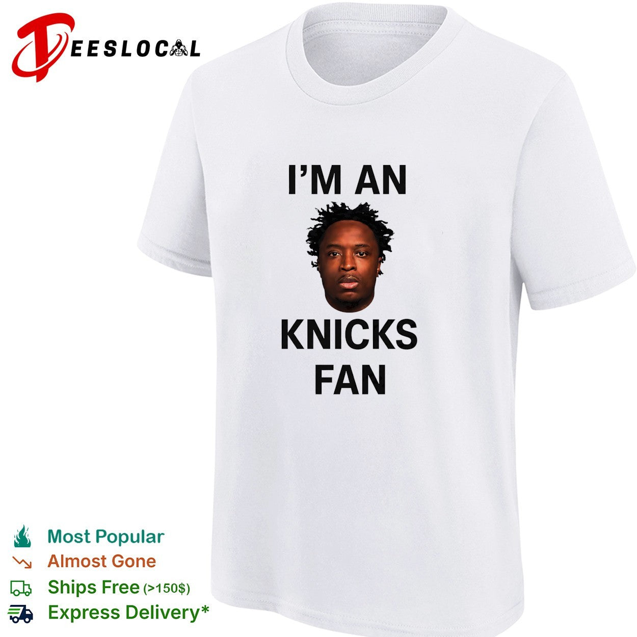 I’m a Knicks fan face meme shirt