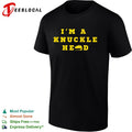 I’m a knuckle head bold text shirt