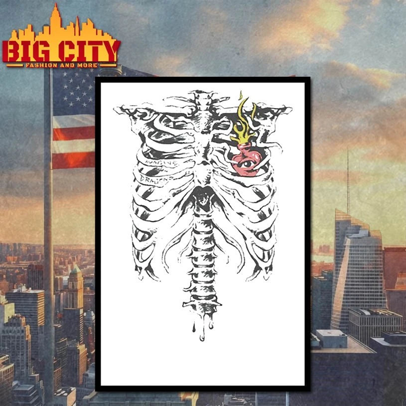 Imagine Dragons Feel It In My Bones Skeleton Shirt